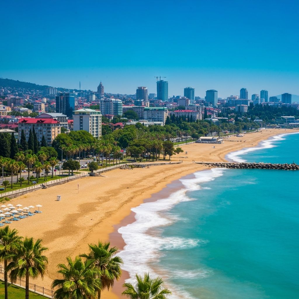 أفضل 10 شواطئ في باتومي