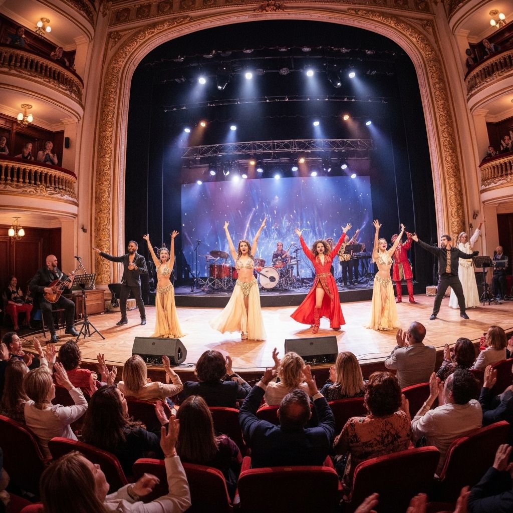 كباريه شو - عروض حية في باتومي جورجيا - عروض كباريه حية مع راقصات ومغنيين. تجربة ترفيهية فريدة.