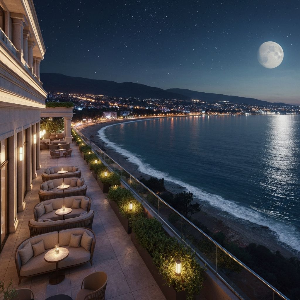 كازينو بلاك سي - كازينو بإطلالة في باتومي جورجيا - كازينو بإطلالة خلابة على البحر الأسود، مثالي للاستمتاع باللع