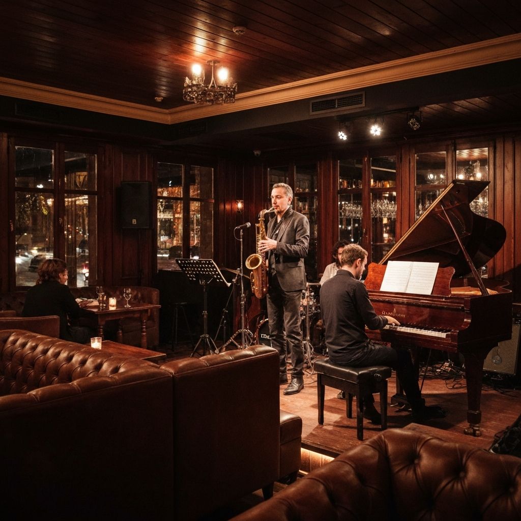جاز كلوب - موسيقى حية في باتومي جورجيا - نادي جاز حي مع فرق موسيقية محلية وعالمية. أجواء هادئة وراقية