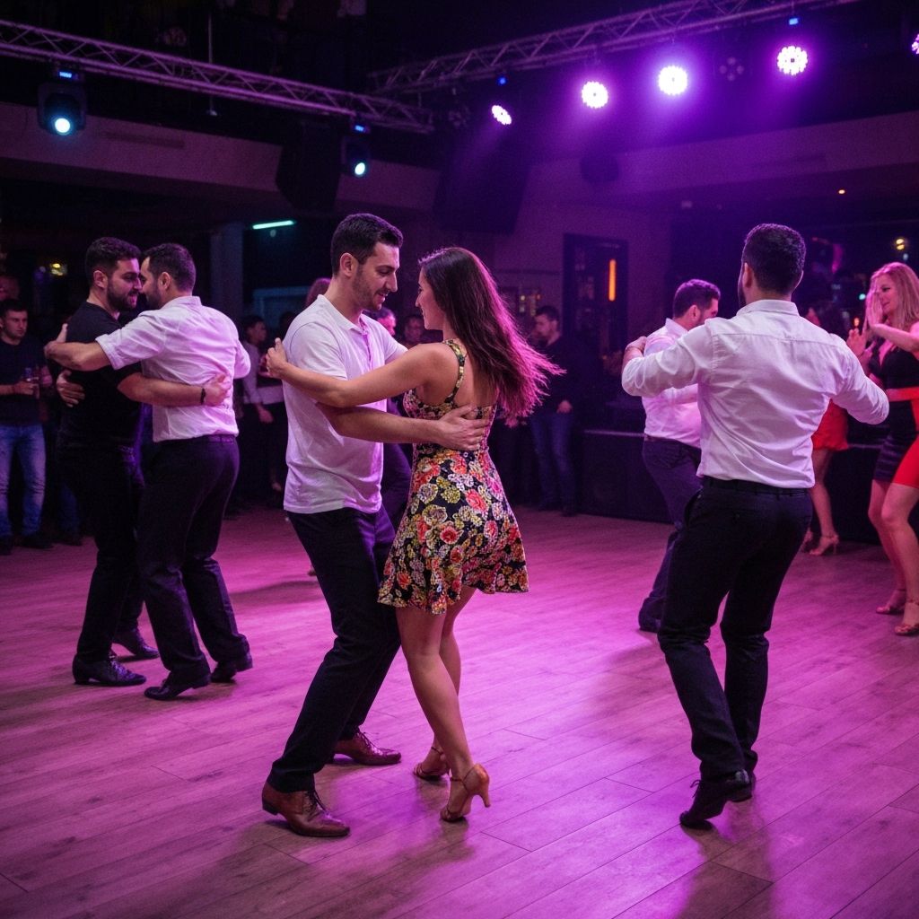 لاتين نايت - رقص لاتيني في باتومي جورجيا - ليالي لاتينية مع موسيقى سالسا وباشاتا. دروس رقص مجانية.