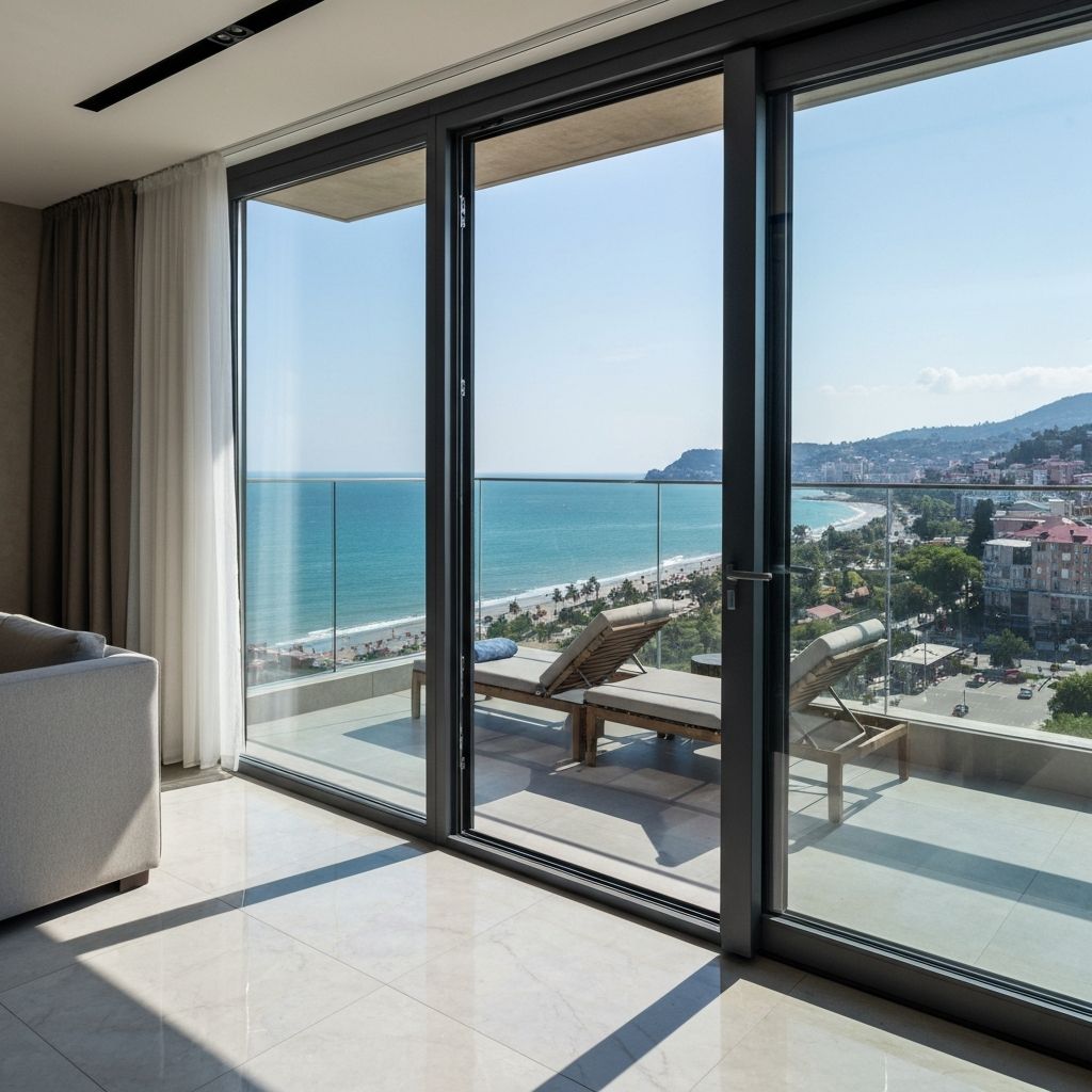 شقق أوركسترا باتومي - شقق فندقية في باتومي جورجيا - شقق فندقية فاخرة مع إطلالة بحرية ومطبخ كامل. مثالي للعائلات.