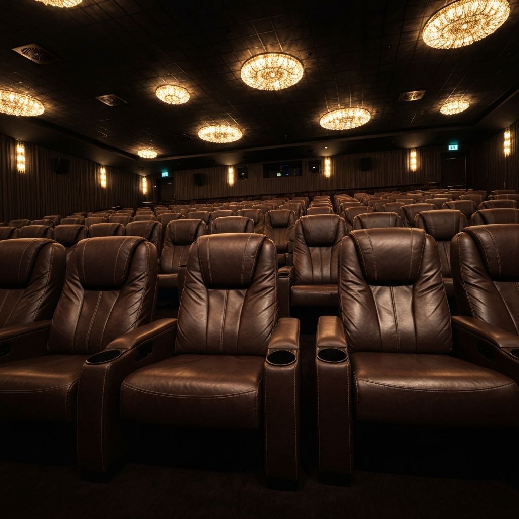 سينما VIP أبولو - سينما في باتومي جورجيا - سينما فاخرة مع مقاعد جلدية وخدمة طعام. أحدث الأفلام العالمية